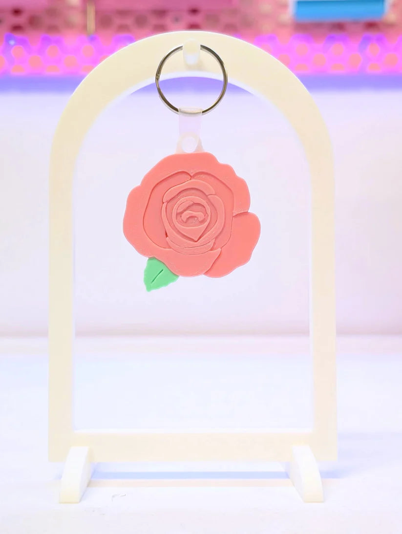 Rose NFC Keychain