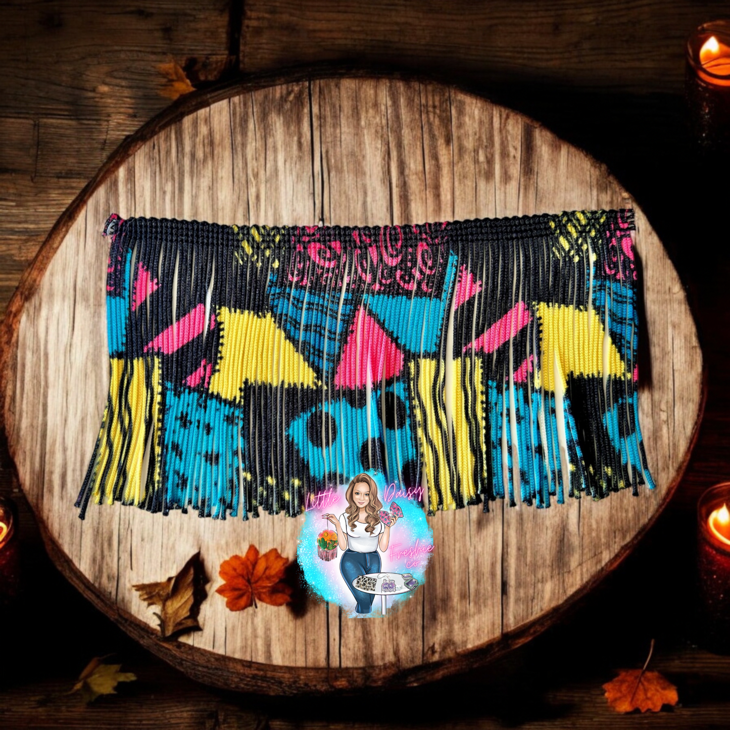 Halloween Print Fringe