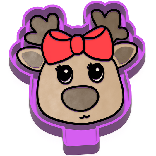 Deer Christmas freshie