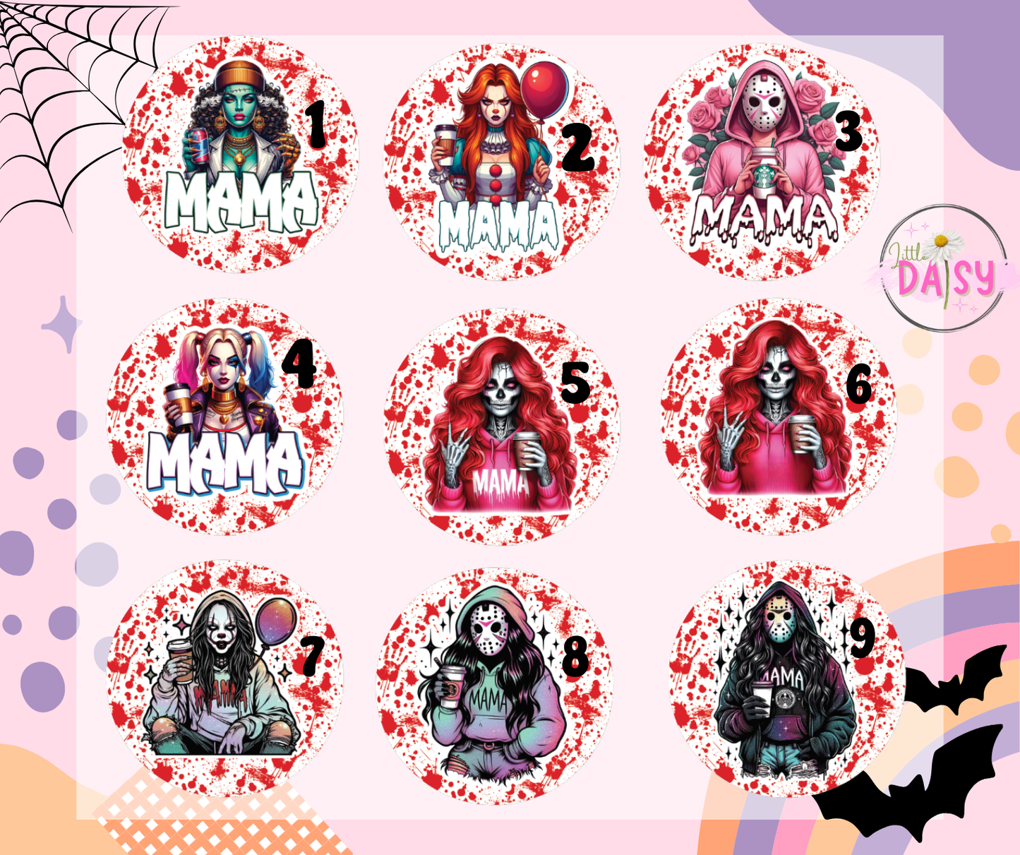 Mama Halloween Cardstock