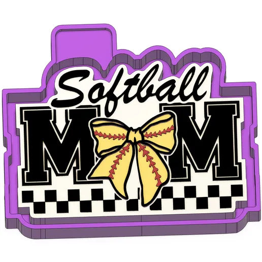 Softball mom freshie Mold