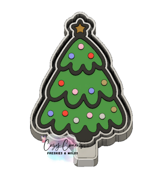 Christmas Tree freshie mold