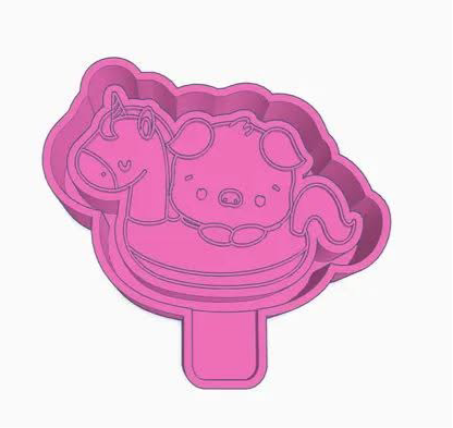 Pig floaty Freshie Mold