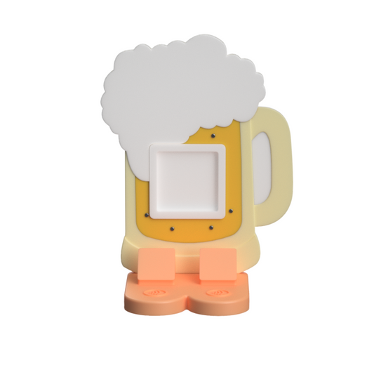 Beer NFC Stand- 1 Frame/square- (Design your NFC stand- You Choose base type)