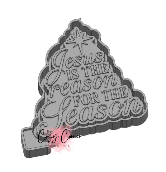 Jesus is the reason Christmas freshie mold