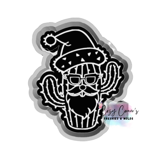 Christmas Cactus freshie mold