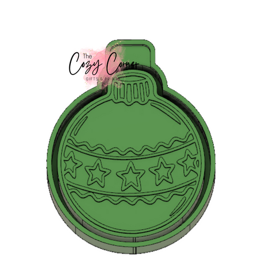 Christmas Ornament freshie mold