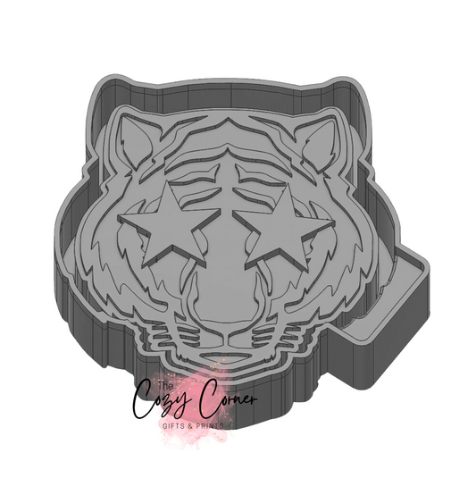 Tiger Star Eyes Freshie Mold