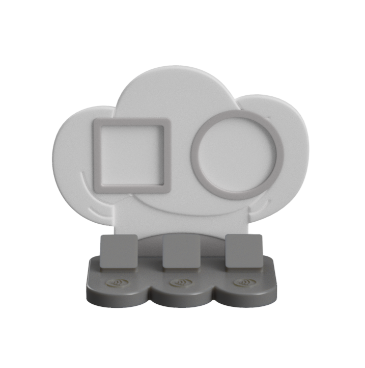 Chef Hat NFC Stand- 2 Frames- (Design your NFC stand- You Choose base type)