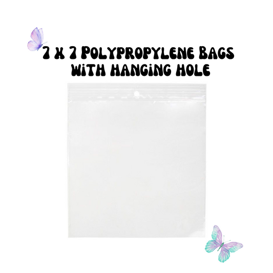 7x7 Polypropylene Bags 100 Pack