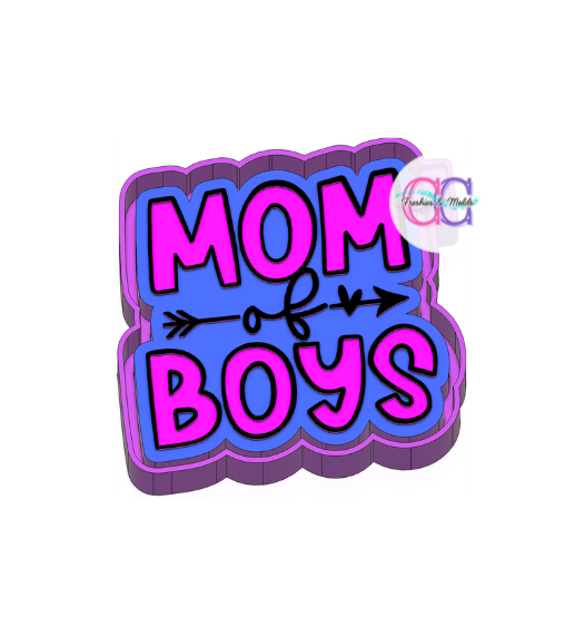 Mom of boys Freshie Mold
