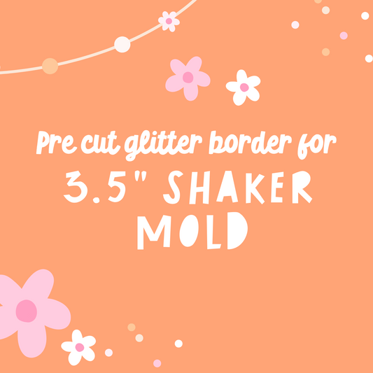 Cardstock Border for 3.5" Round Shaker Mold