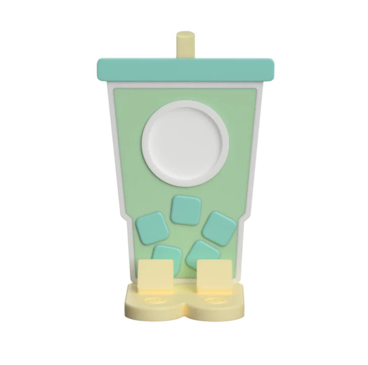 Loaded Tea NFC Stand- 1 Frame/circle- (Design your NFC stand- You Choose base type)