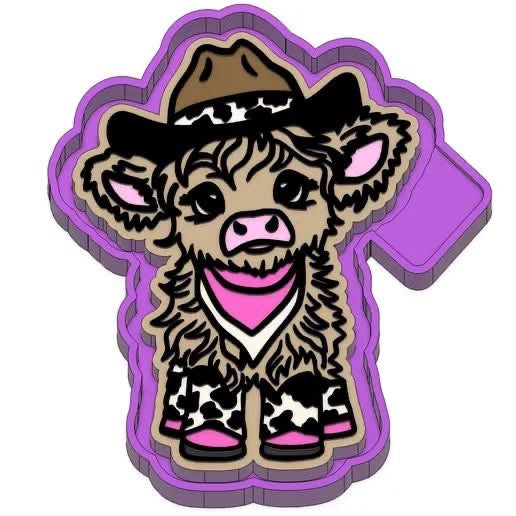 cow  Freshie Mold