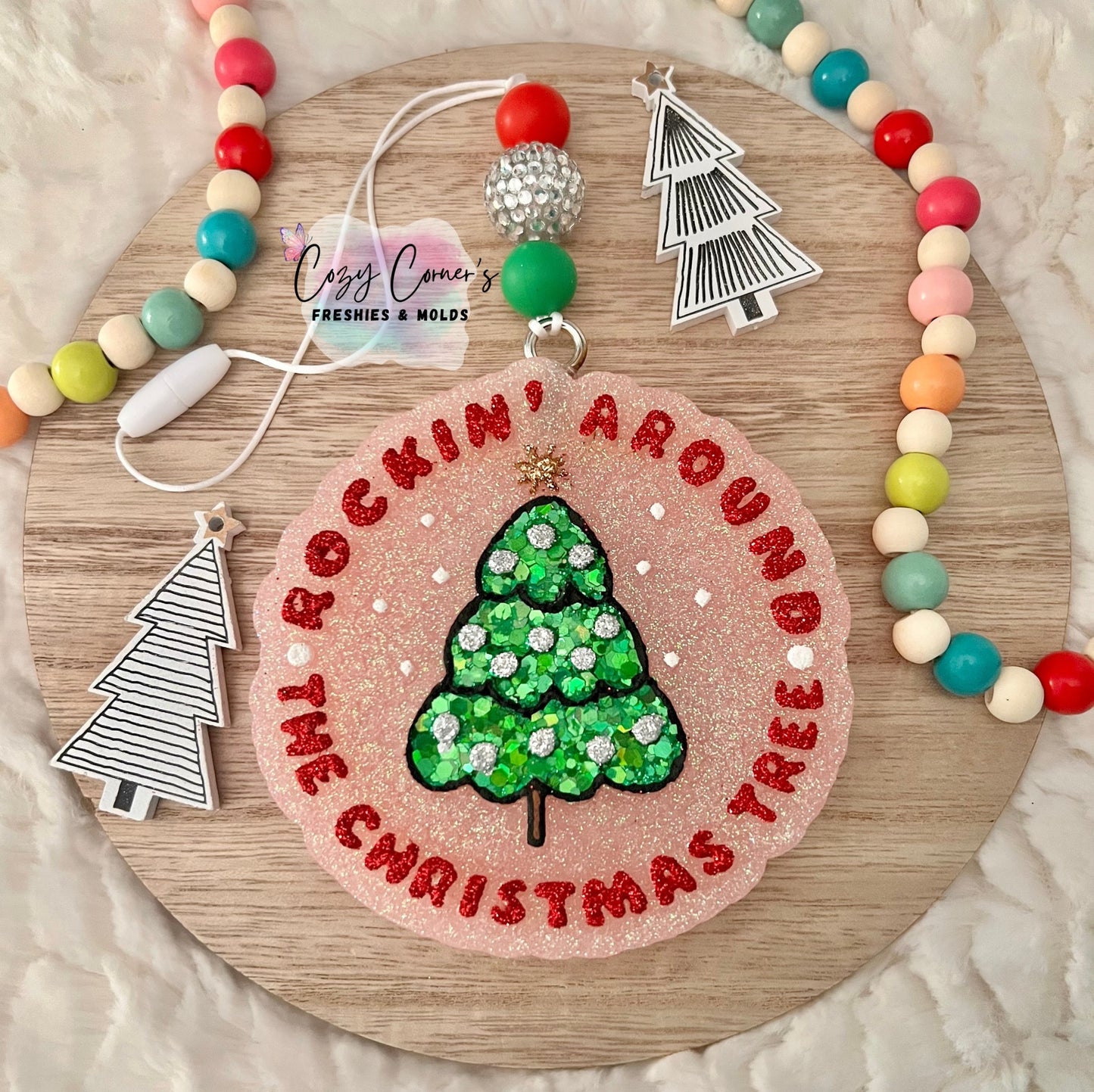 Rockin Around The Christmas Tree Freshie Mold