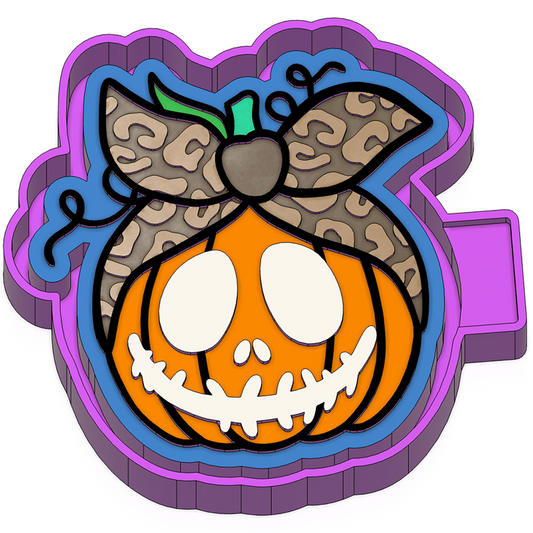 Pumpkin Freshie mold
