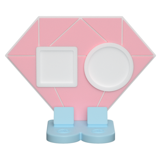 Diamond NFC Stand- 2 Frames- (Design your NFC stand- You Choose base type)