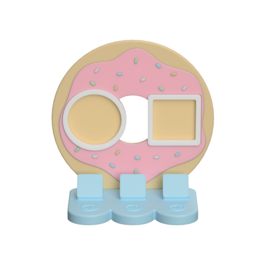 Donut NFC Stand- 2 Frames- (Design your NFC stand- You Choose base type)