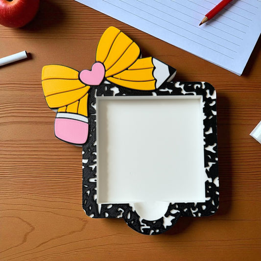 Teacher Pencil Sticky Note Holder
