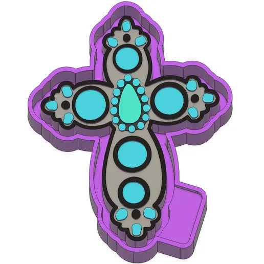 Cross freshie Mold