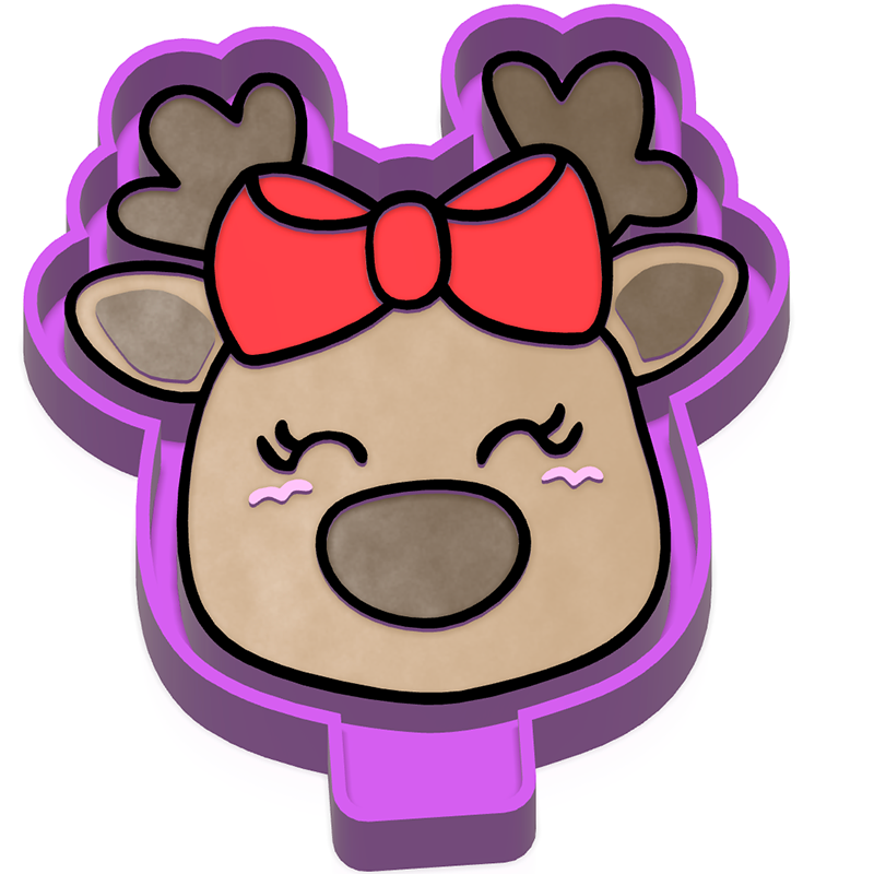 Deer Christmas freshie