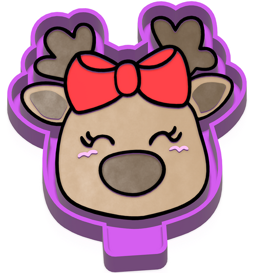 Deer Christmas freshie