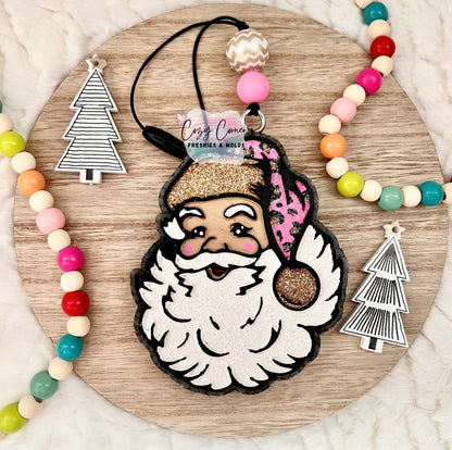 Santa Christmas freshie mold