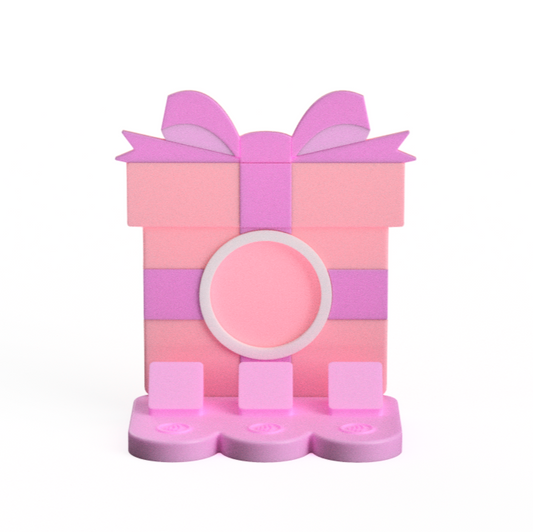 Gift NFC Stand- 1 Frame/circle- (Design your NFC stand- You Choose base type)