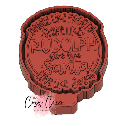 Christmas freshie mold
