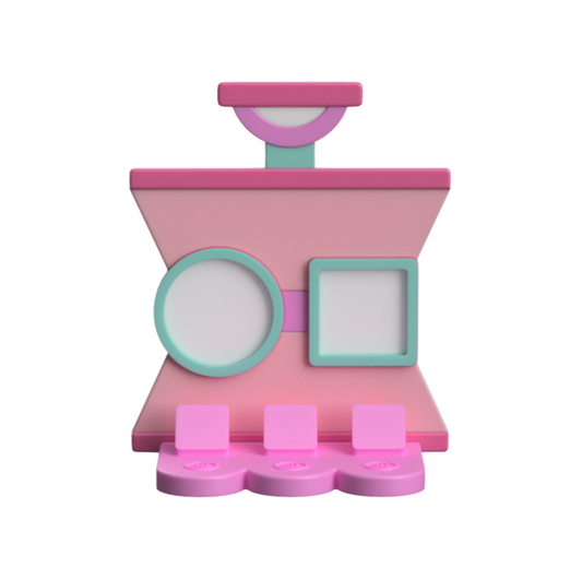 Heat Press NFC Stand- 2 Frames- (Design your NFC stand- You Choose base type)