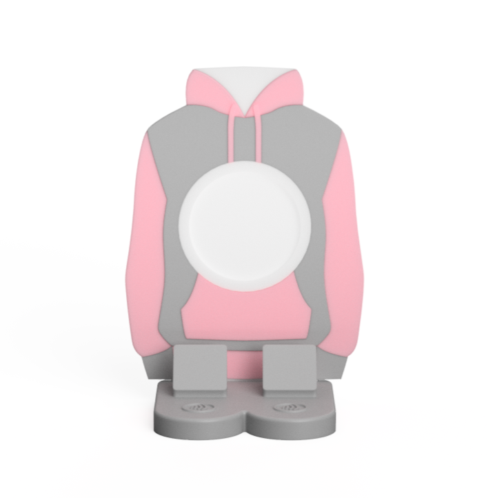 Hoodie NFC Stand- 1 Frame/circle- (Design your NFC stand- You Choose base type)