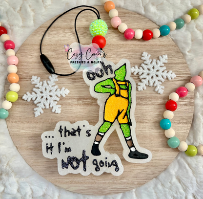 Not Going Christmas freshie mold (VIP)