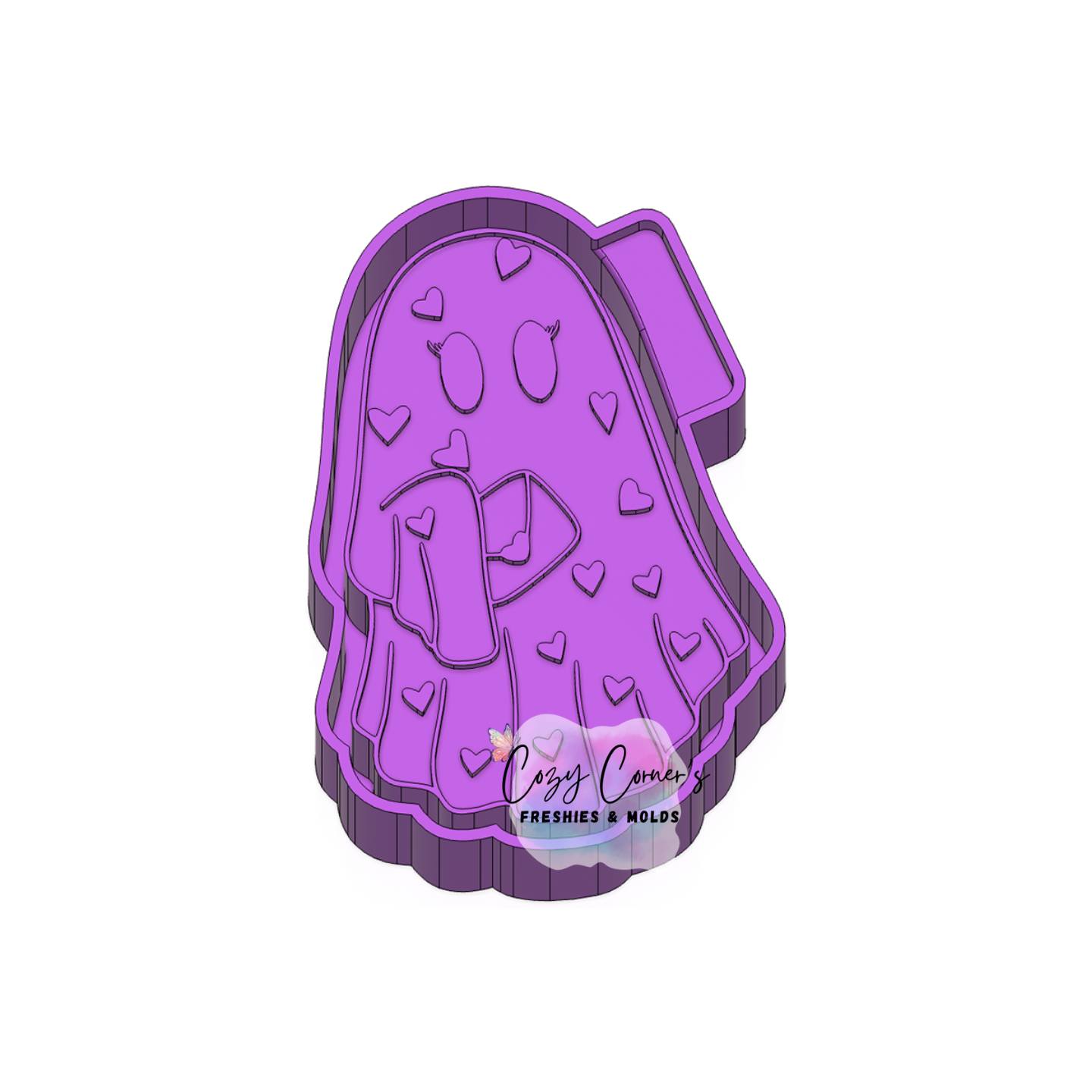 Cute ghost Valentine's Day Mold