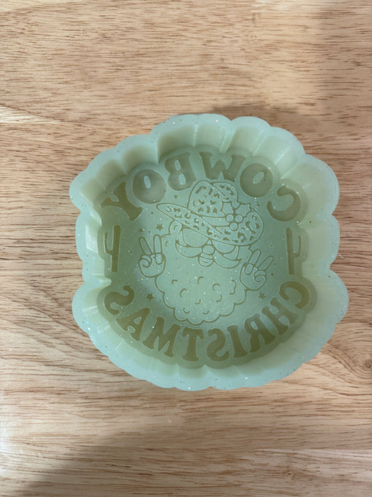Cowboy Christmas Destash Mold