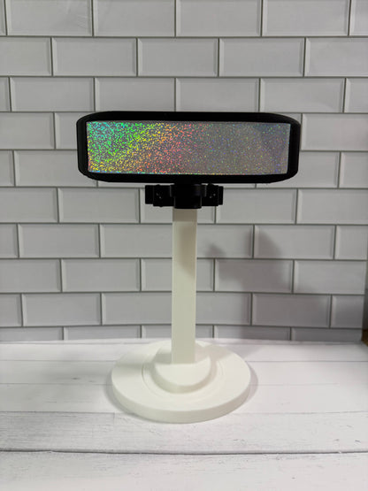 Mirror freshie display mount - for CANOPY POLE (This is not a freshie stand for a table)