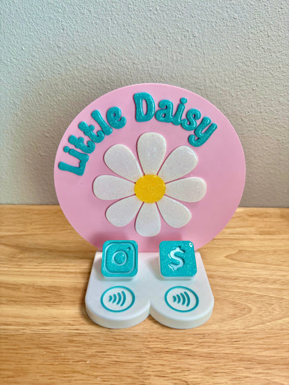 Round Detachable NFC Stand (up to 4 NFC spots on the base)