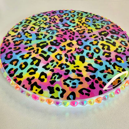 Designed Freshie spinner- Leopard Print (READY TO SHIP)