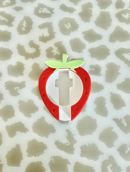 Strawberry Badge Buddy