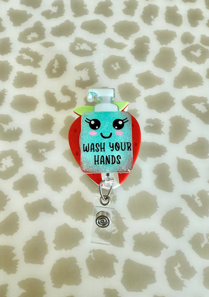 Strawberry Badge Buddy