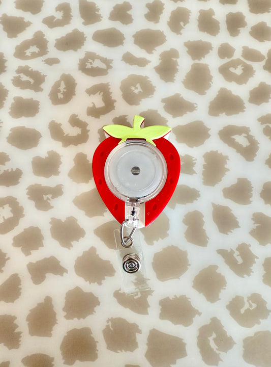 Strawberry Badge Buddy