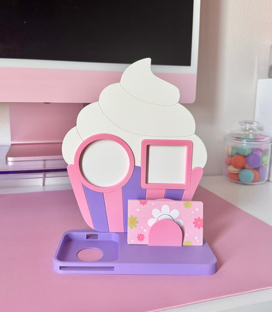 Cupcake NFC Stand - 2 frames(Design your NFC stand- You Choose base type)