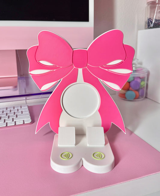 Bow NFC Stand- 1 Frame (Design your NFC stand- You Choose base type)