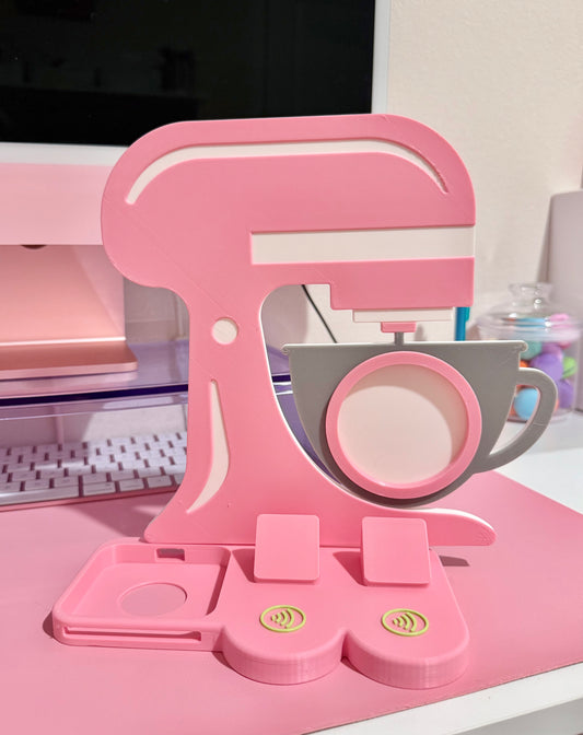 Mixer NFC Stand- 1 Frame- Circle (Design your NFC stand- You Choose base type)