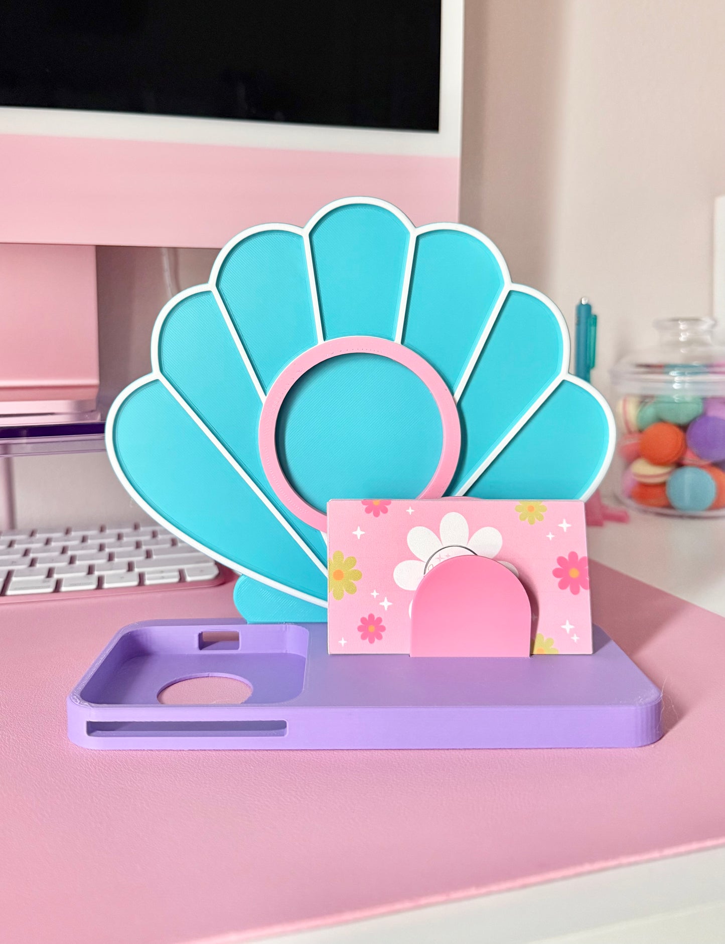 Sea Shell NFC Stand- 1 Frame- (Design your NFC stand- You Choose base type)