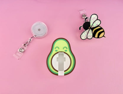 Avocado Badge Buddy