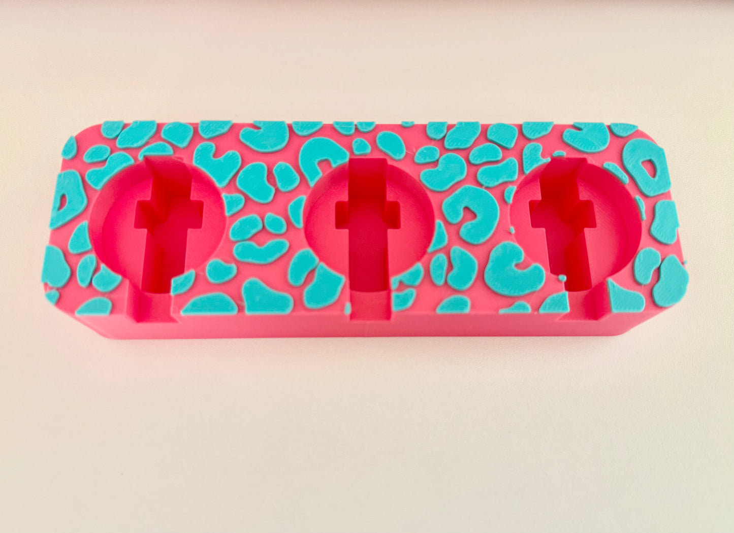 Leopard Print Triple Badge Buddy