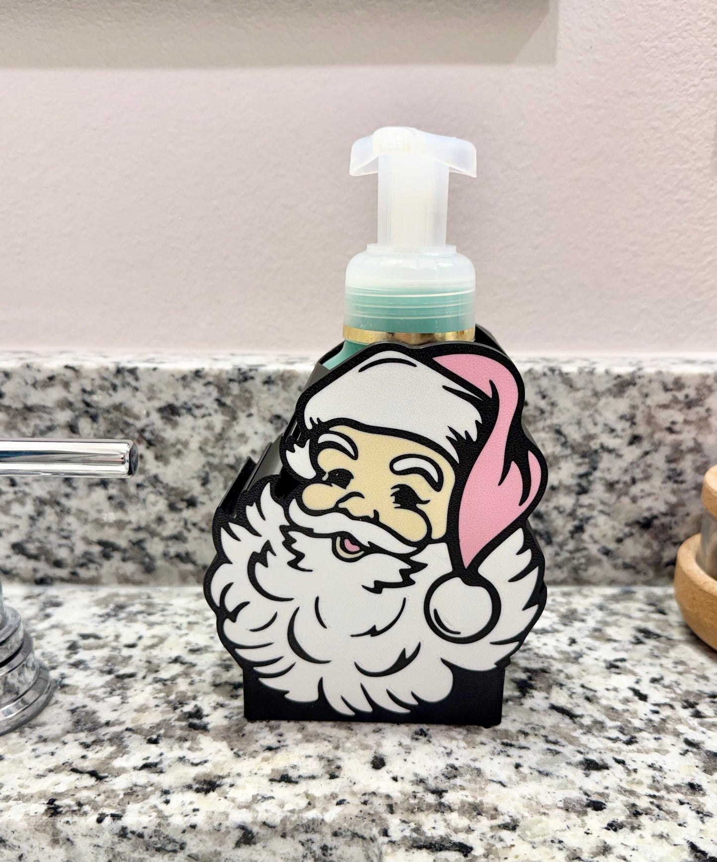 Santa BBW Soap Dispenser Holder