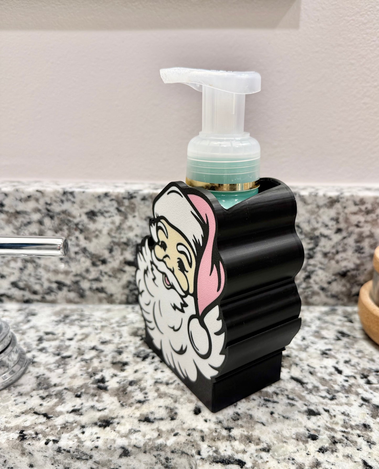 Santa BBW Soap Dispenser Holder