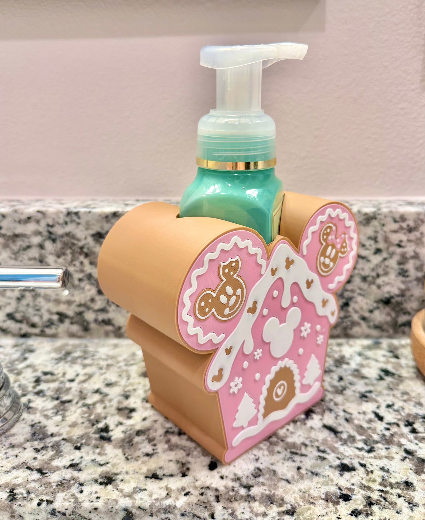 Gingerbread house BBW Soap Dispenser Holder