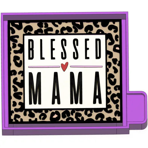 Blessed Mama Leopard Freshie Mold